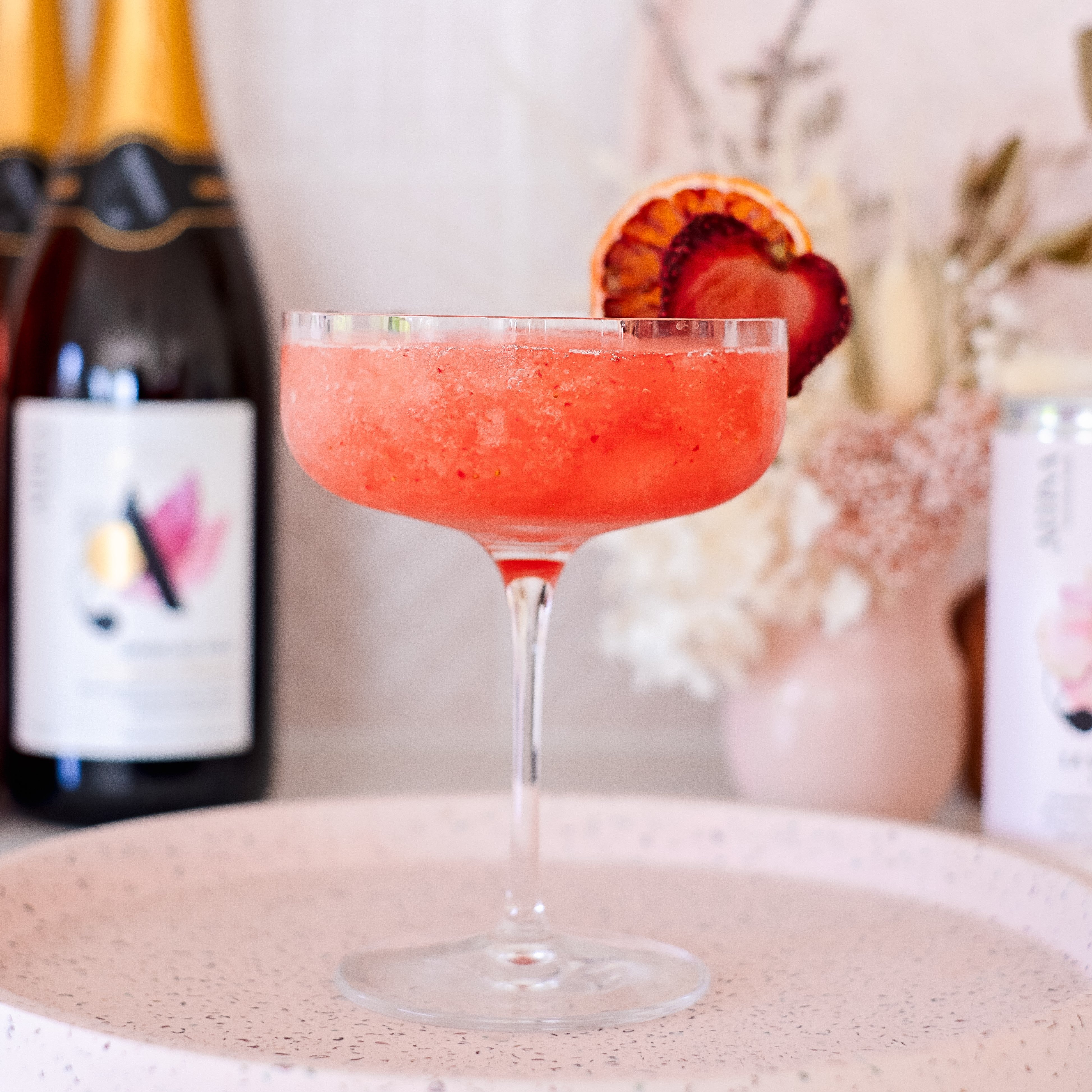 Easy Non Alcoholic Frose Recipe (with real non-alcoholic wine)