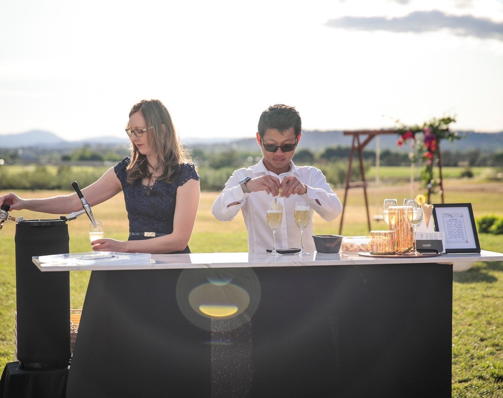 Fun Non Alcoholic Cocktails available at Pialligo Estate