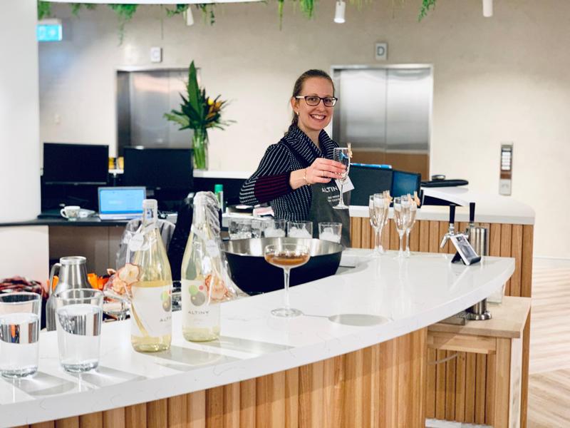 Received funding to supercharge our alcohol free cocktail production process