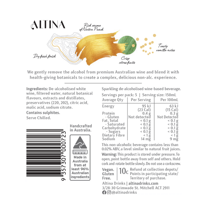 Altina Sparkling Brut (6 bottles)