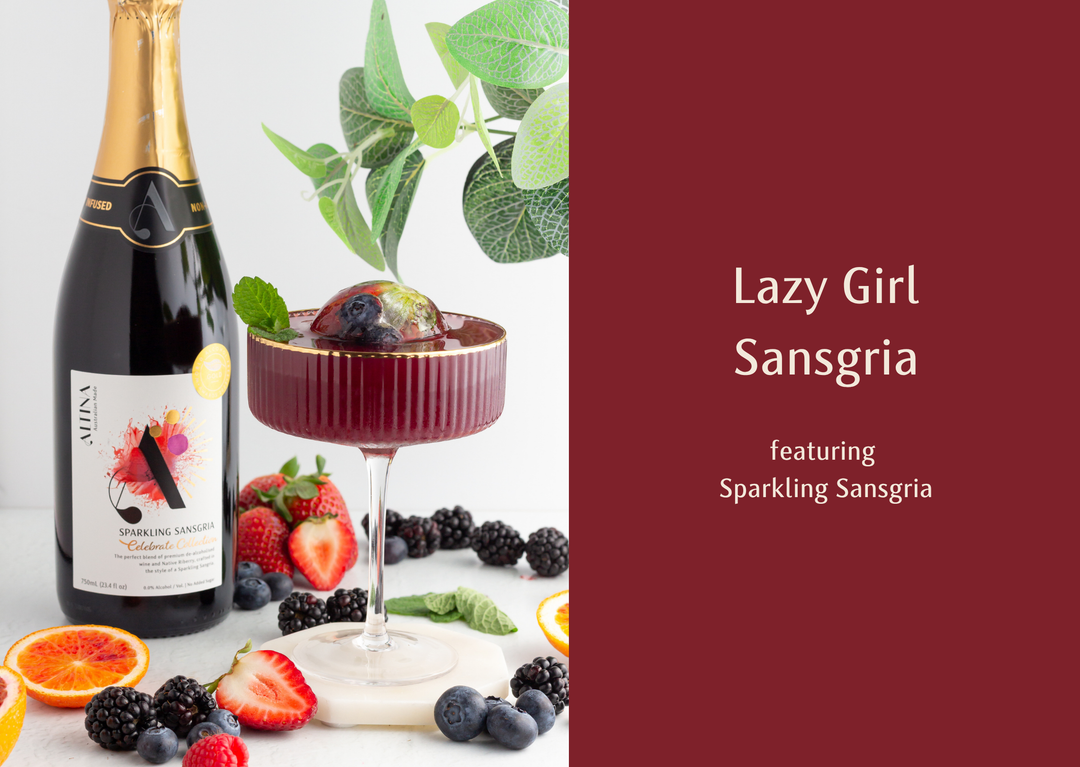Lazy Girl Sansgria featuring Sparkling Sansgria