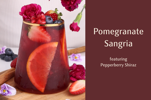 Pomegranate Sangria Mocktail Recipe