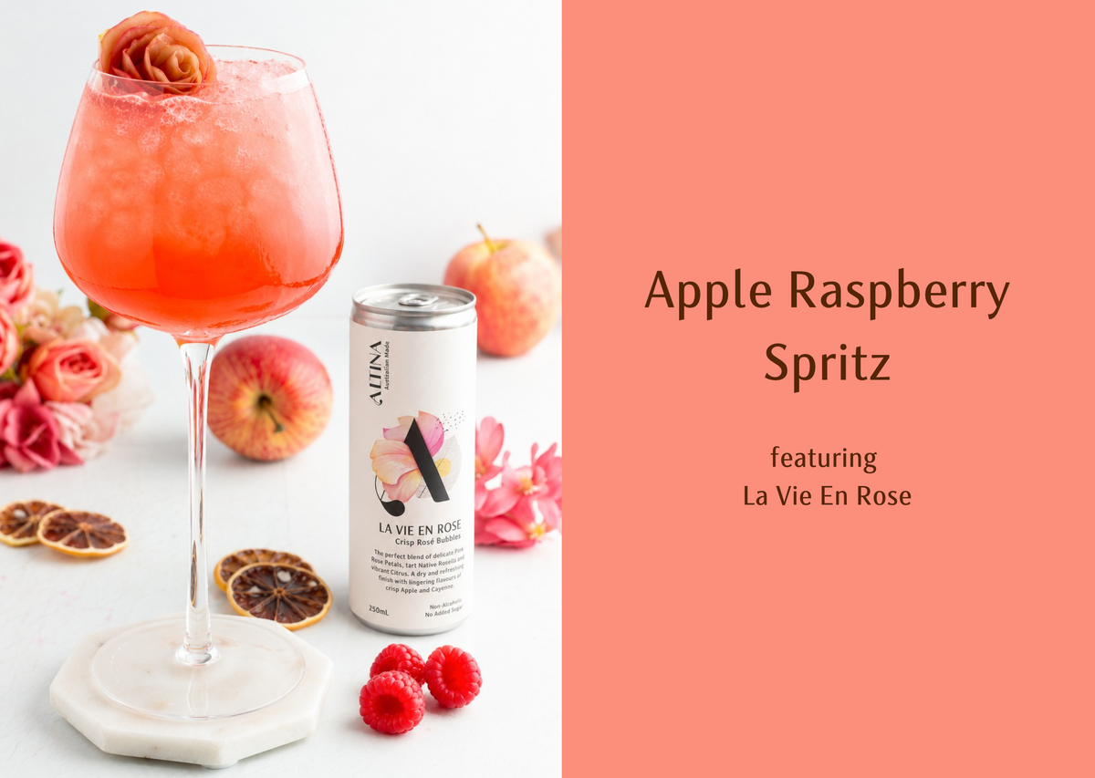 Apple Raspberry Spritz featuring La Vie En Rose