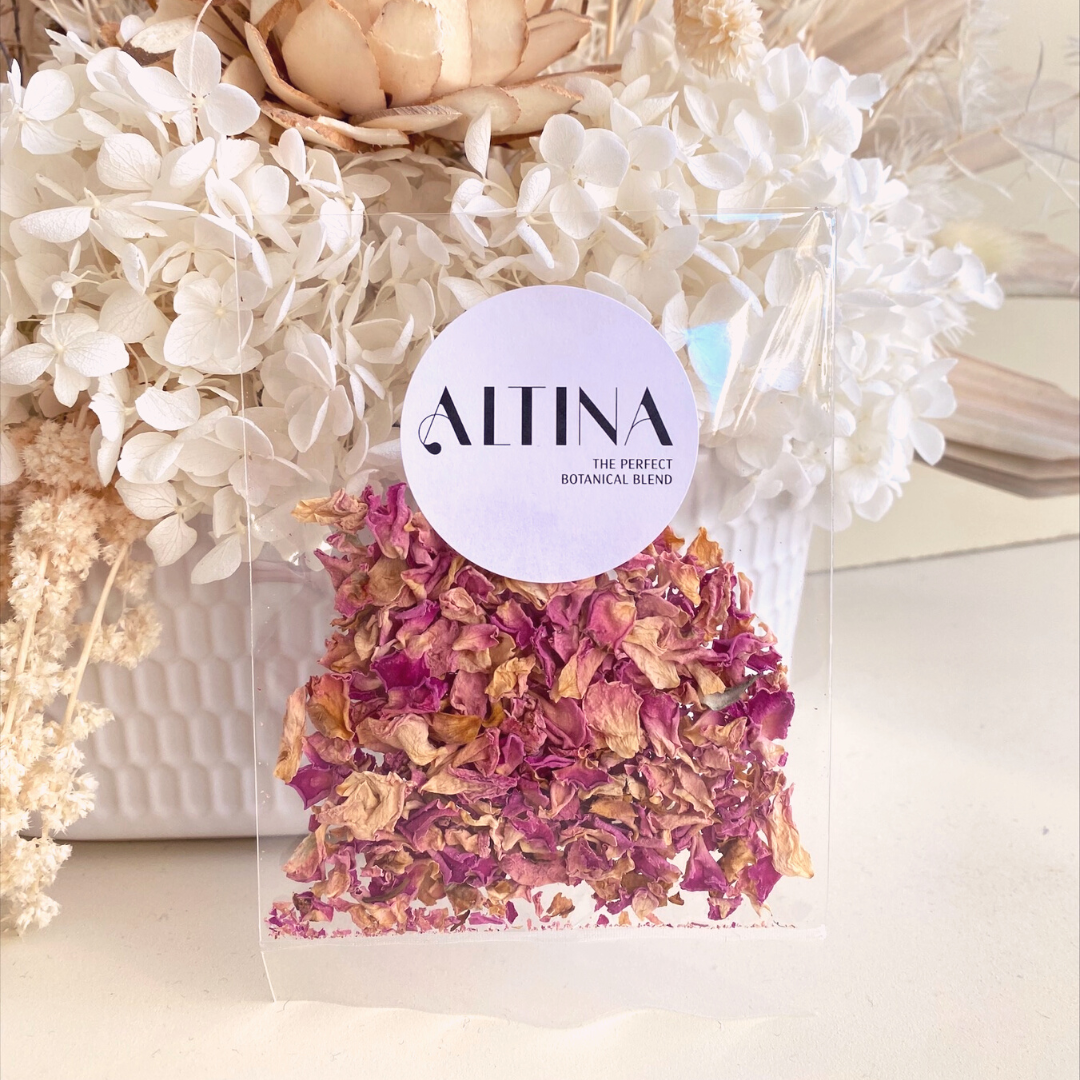 Altina Pink Rose Petal Garnish Pack